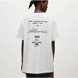 ALLSAINTS Vita Boyfriend Organic Cotton T-Shirt - Medium